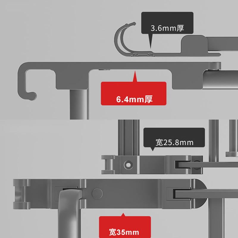 Modern gray bathroom hardware set with bath shelf/towel holder/robe hook/toilet paper holder