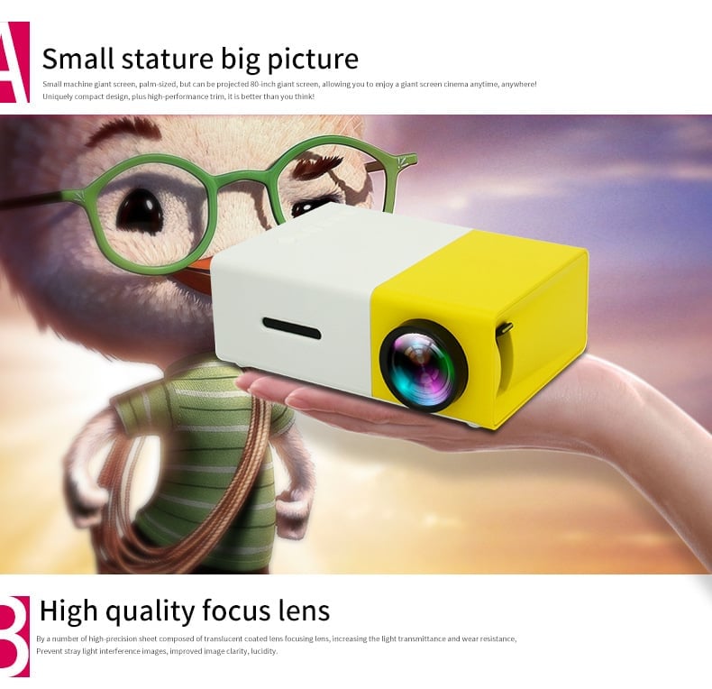 MiniProjector | Experience your movies everywhere