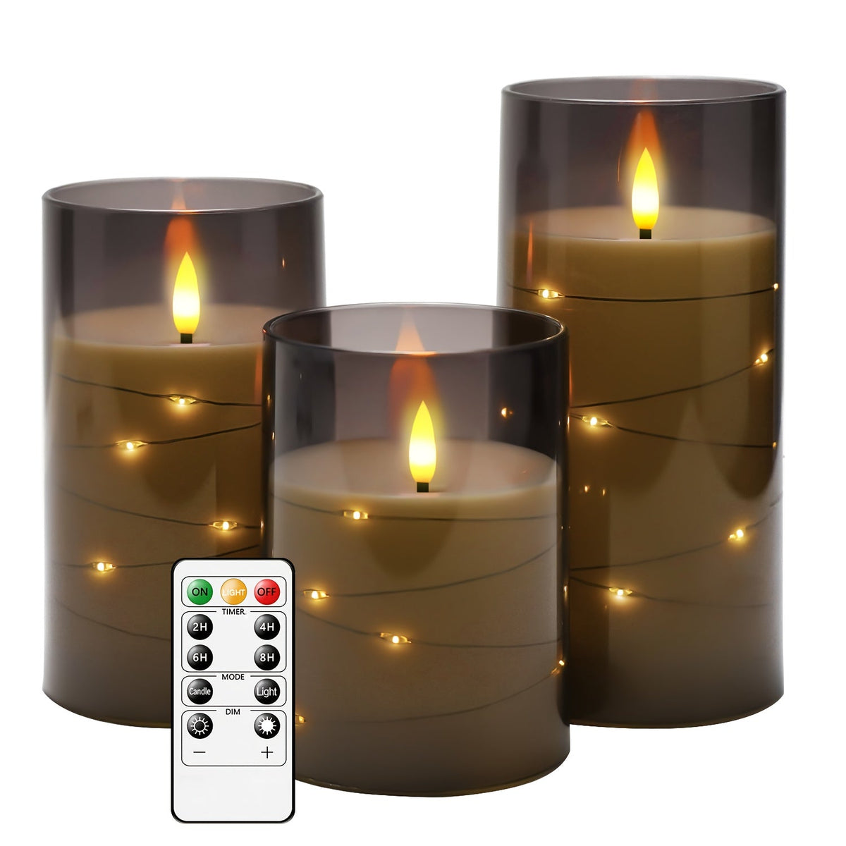 StarGlow LED Candle Set – Enchanting Atmosphere for Home