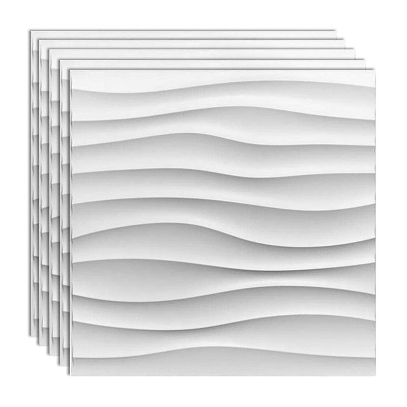 Modern square wall panel Peel and stick texture pattern wall covering