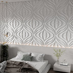 Modern square wall panel Peel and stick texture pattern wall covering