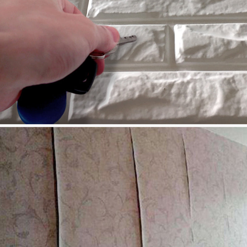 Modern square wall panel Peel and stick texture pattern wall covering