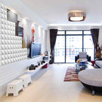 Modern square wall panel Peel and stick texture pattern wall covering
