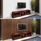 Modern Wall Paneling Peel and Stick Wood Look Design Rectangular Wall Paneling
