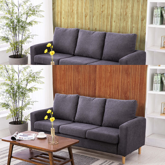 Modern Wall Paneling Peel and Stick Wood Look Design Rectangular Wall Paneling