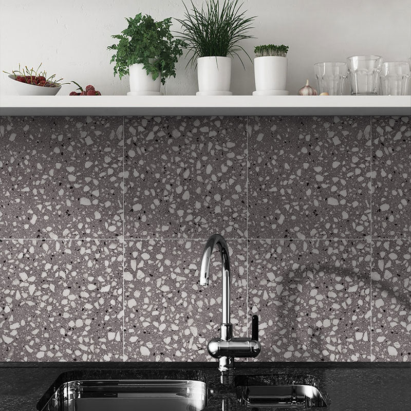 Contemporary plastic wallpaper Square shape wallpaper with waterproof