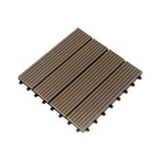 Floor Bullnose Click Lock Wire Brushed Wood Tiles