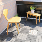 Floor Bullnose Click Lock Wire Brushed Wood Tiles