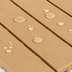 Wood floor planks click connection water-resistant solid wood floors