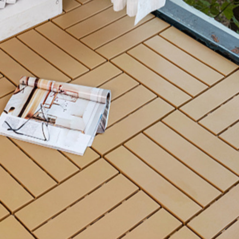 Wood floor planks click connection water-resistant solid wood floors