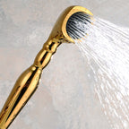 All-Copper Single-Function Handheld Showerhead European Style Antique Rain Showerhead