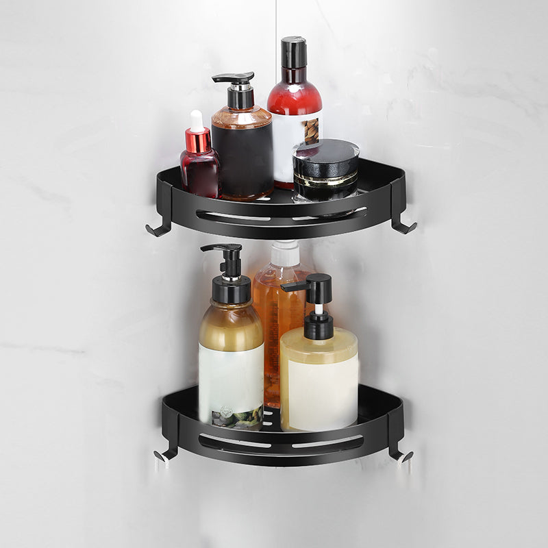 Matt black bathroom accessory set Modern bathroom accessory hardware set