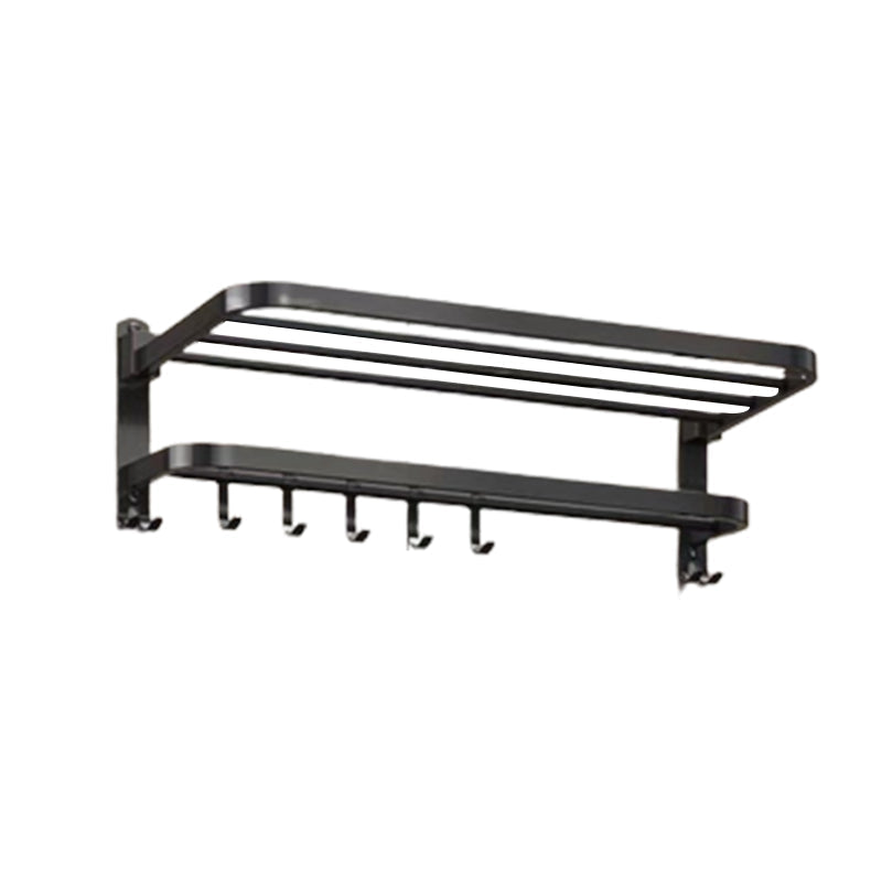 Matte black bathroom accessory set Modern bathroom accessory hardware set