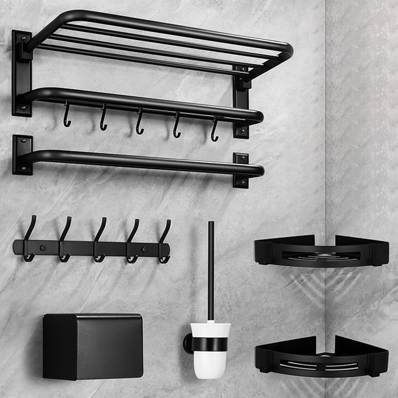 Matt Black Bathroom Accessory Set Modern Bathroom Accessory as Individual Piece or as Set