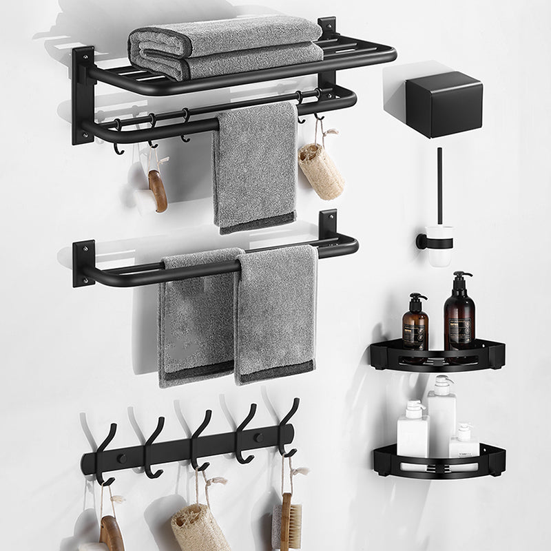 Matt Black Bathroom Accessory Set Modern Bathroom Accessory as Individual Piece or as Set