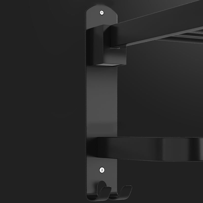 Black modern bathroom accessory set stainless steel bathroom fittings