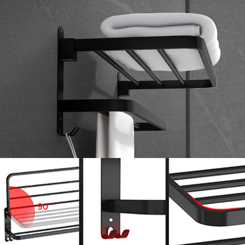 Black modern bathroom accessory set stainless steel bathroom fittings