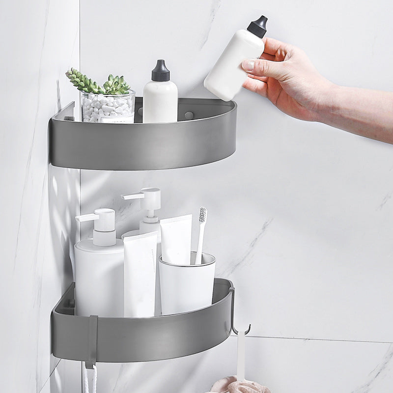Modern Chrome Bathroom Accessories Set Aluminum Bathroom Fittings Set