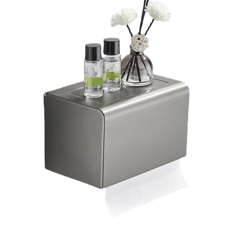 Modern Chrome Bathroom Accessories Set Aluminum Bathroom Fittings Set
