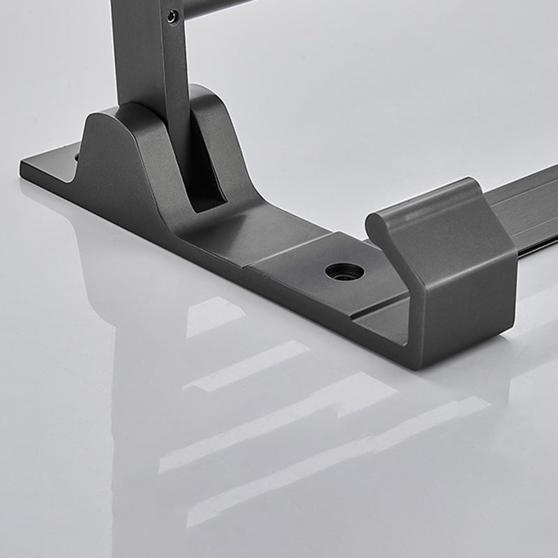 Modern Chrome Bathroom Accessories Set Aluminum Bathroom Fixtures Set
