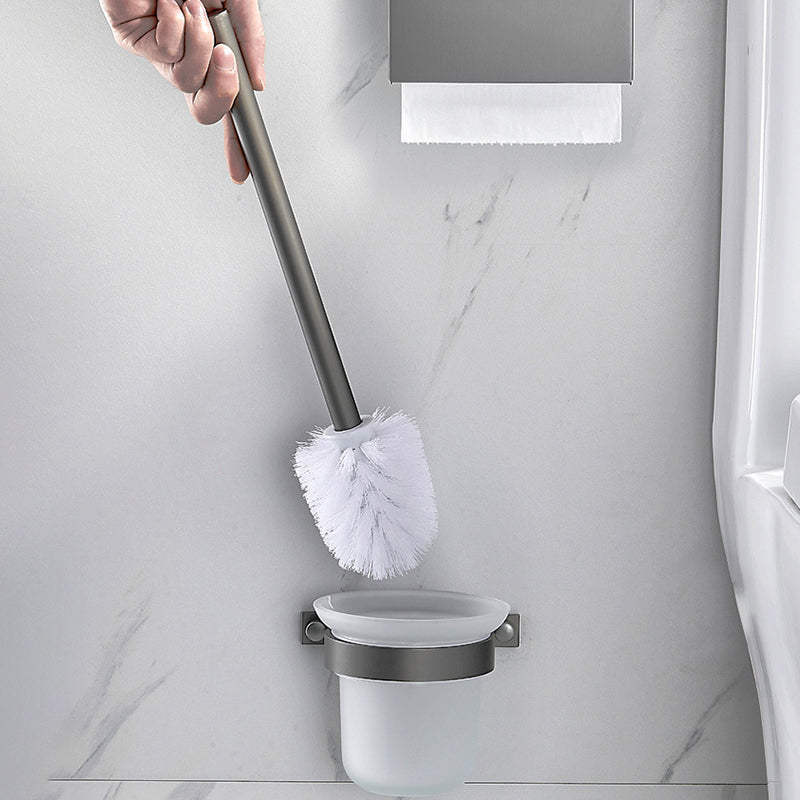Modern Chrome Bathroom Accessories Set Aluminum Bathroom Fittings Set