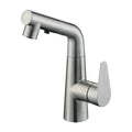 Contemporary Vessel Faucet Pull-Out Faucet with Single Lever Handle