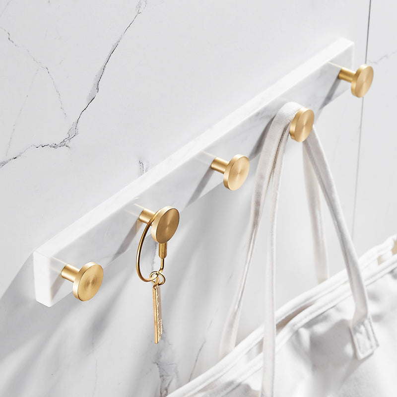 Modern White Bathroom Accessory As A Single Piece Or In A Set Made Of Marble