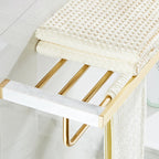 Modern White Bathroom Accessory As A Single Piece Or In A Set Made Of Marble