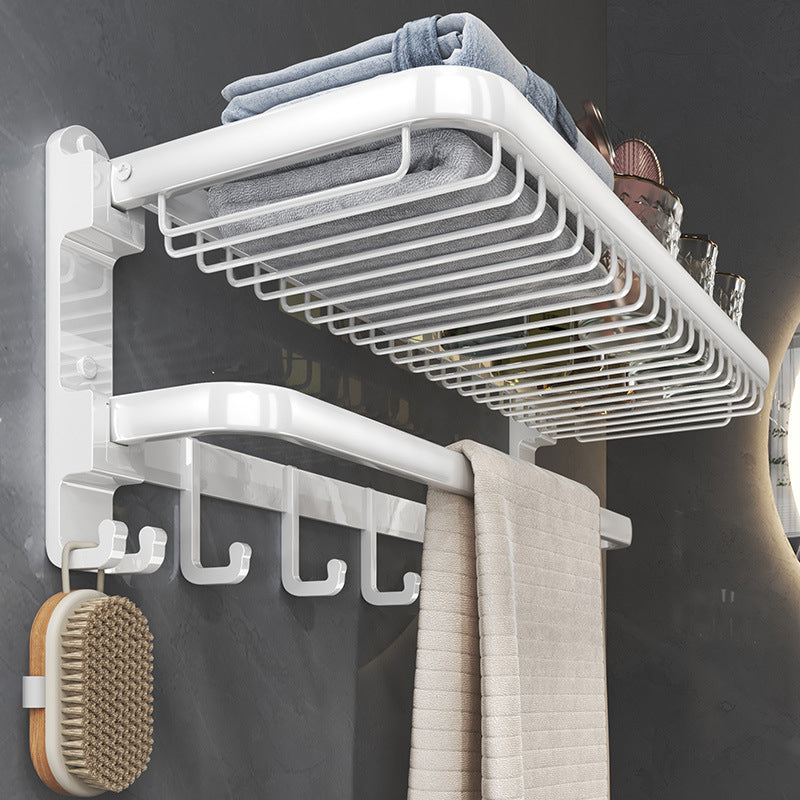 Modern Bathroom Accessory Set White Paper Holder Bathroom Shelf Bathroom Fittings Set