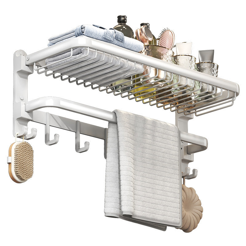 Modern Bathroom Accessory Set White Paper Holder Bathroom Shelf Bathroom Fittings Set