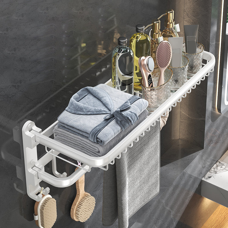 Modern Bathroom Accessory Set White Paper Holder Bathroom Shelf Bathroom Fittings Set