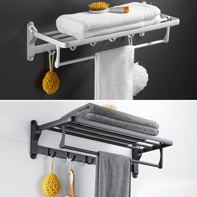 6-piece contemporary bathroom accessory set bathroom shelf/towel bar paper holder included