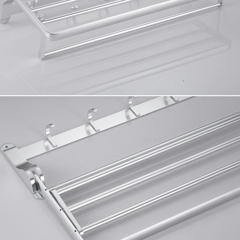 6-piece contemporary bathroom accessory set bathroom shelf/towel bar paper holder included