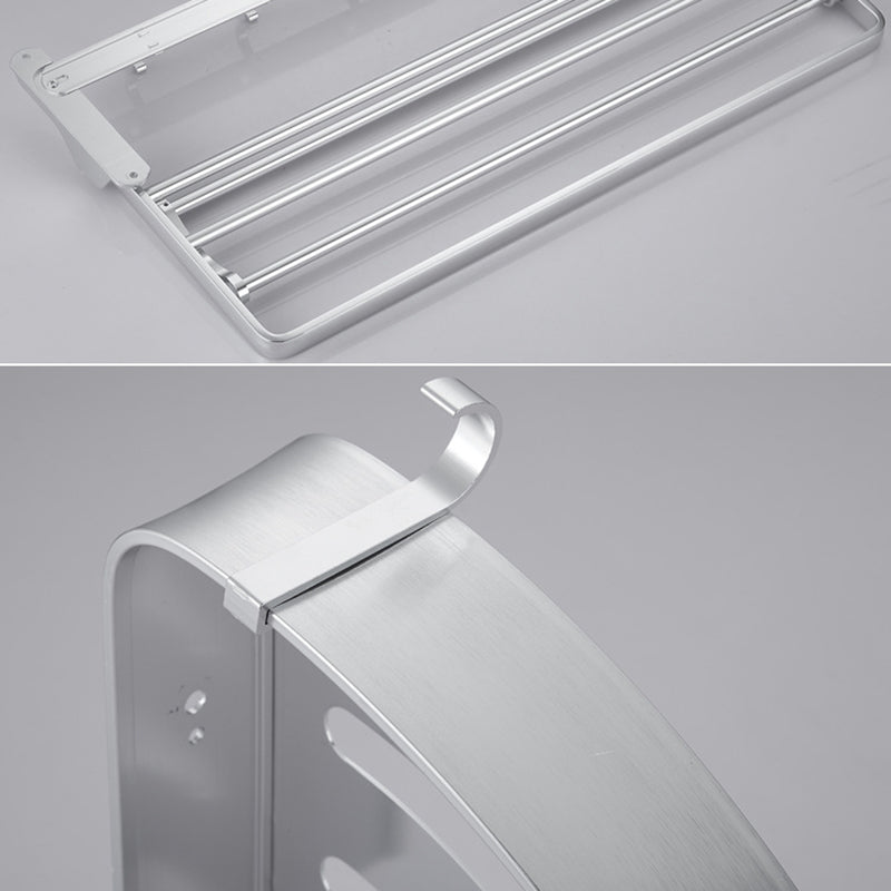 6-piece contemporary bathroom accessory set bathroom shelf/towel bar paper holder included