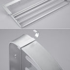 6-piece contemporary bathroom accessory set bathroom shelf/towel bar paper holder included