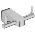 6-piece chrome bathroom accessory as a single item or as a set with towel ring bar