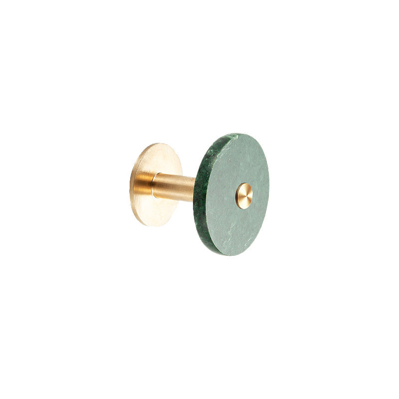 Golden Bath Hardware Set Brass & Marble Bathroom Accessories Set