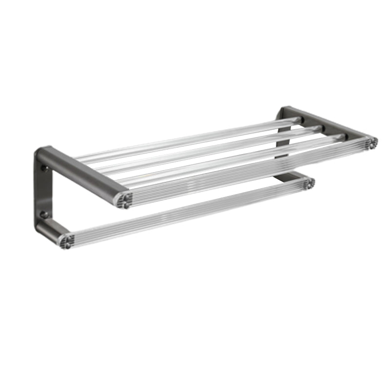 Modern Bathroom Set Gray Towel Rack Bathroom Shelf Bathroom Accessories Set