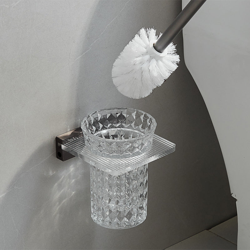 Modern Bathroom Set Gray Towel Rack Bathroom Shelf Bathroom Accessories Set