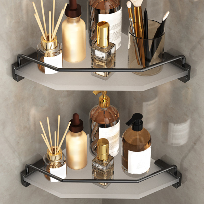 Modern Bathroom Accessories Set Bathroom Shelf Towel Holder Black Bathroom Accessories Set