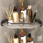 Modern Bathroom Accessories Set Bathroom Shelf Towel Holder Black Bathroom Accessories Set