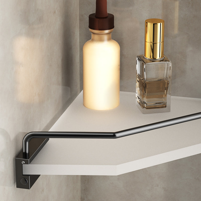 Modern Bathroom Accessories Set Bathroom Shelf Towel Holder Black Bathroom Accessories Set