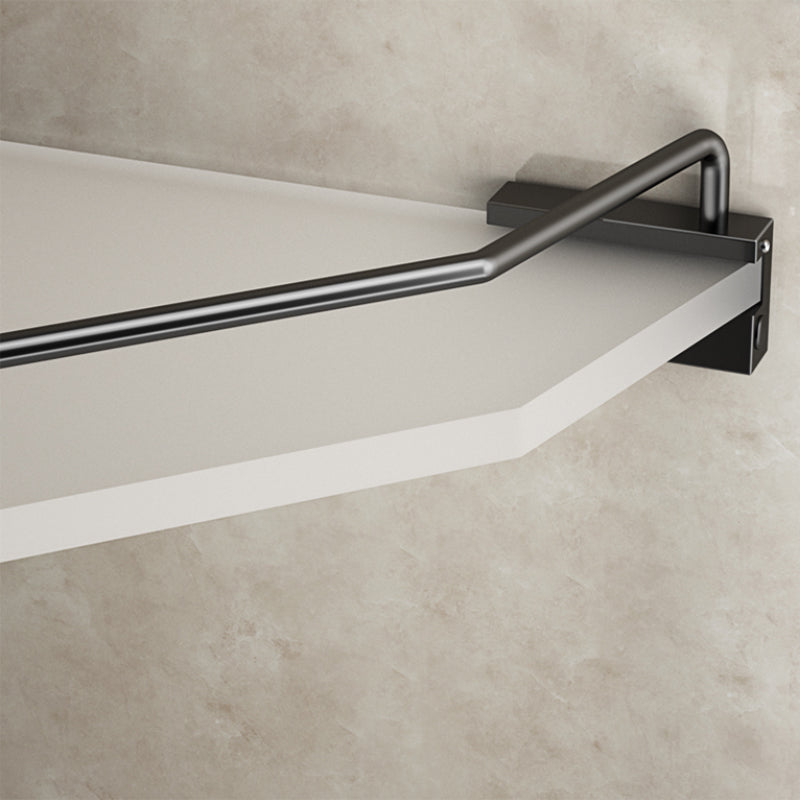 Modern Bathroom Accessories Set Bathroom Shelf Towel Holder Black Bathroom Accessories Set