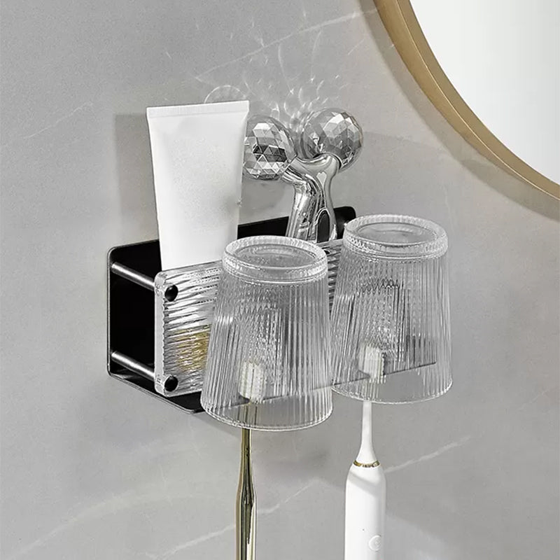 Modern Bathroom Accessories Set Bathroom Shelf Towel Holder Black Bathroom Accessories Set