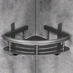 Gray 6/7-piece modern bathroom accessory set bathroom shelf/bath towel hooks/towel bar included