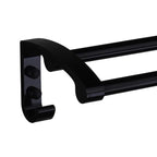 Modern 5/6-piece bathroom accessory set with bathroom shelf/robe hooks/towel bar