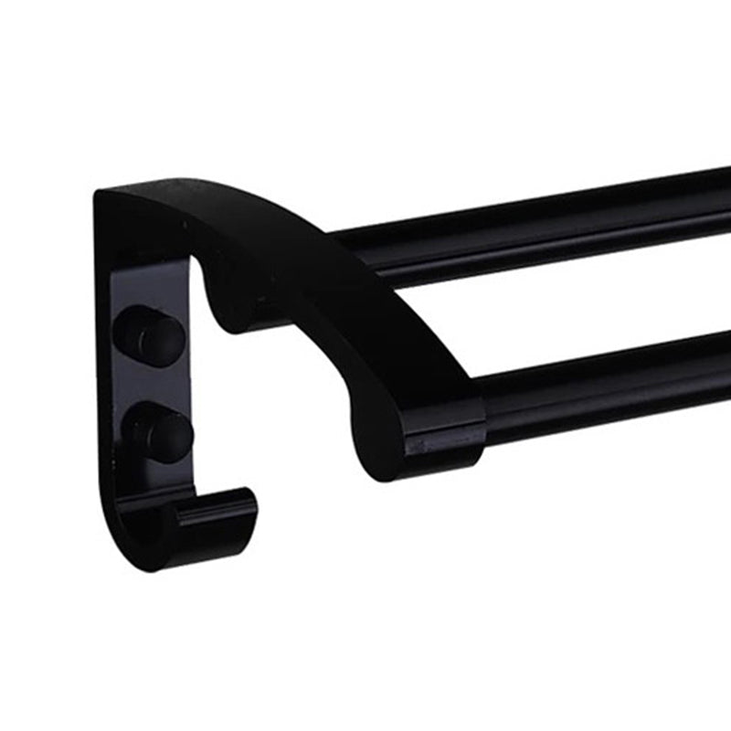 Modern 5/6-piece bathroom accessory set with bathroom shelf/robe hooks/towel bar