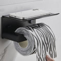 7-piece bathroom hardware set matte black/gray with bath shelf/towel holder/bath towel hooks