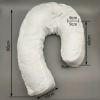 Orthopedic Side Sleeper Pillow With Ear Hole