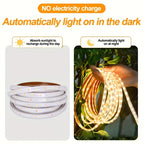 Solvara Flexible Solar LED Light Tube with Remote Control | Creative Outdoor Lighting | Energy Efficient & Weatherproof